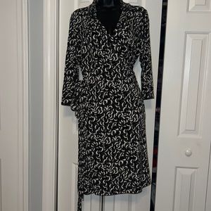 Nine West A line Wrap dress size 12